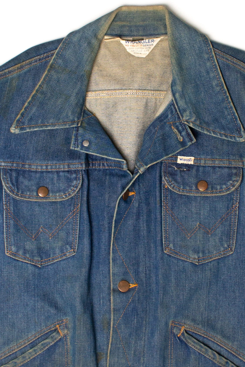 Vintage Wrangler No-Fault Denim Jacket (1970s)
