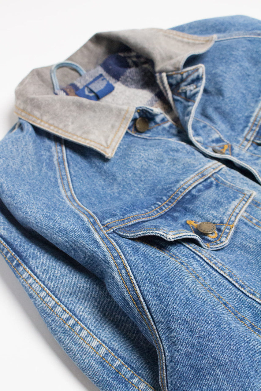Vintage Lined Gap Denim Jacket