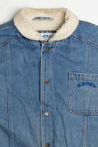 Vintage Red Camel Denim Jacket