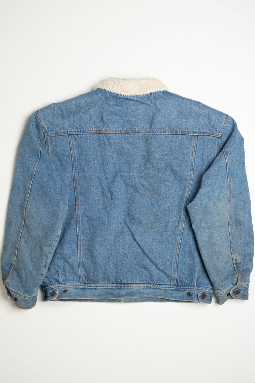 Vintage Red Camel Denim Jacket