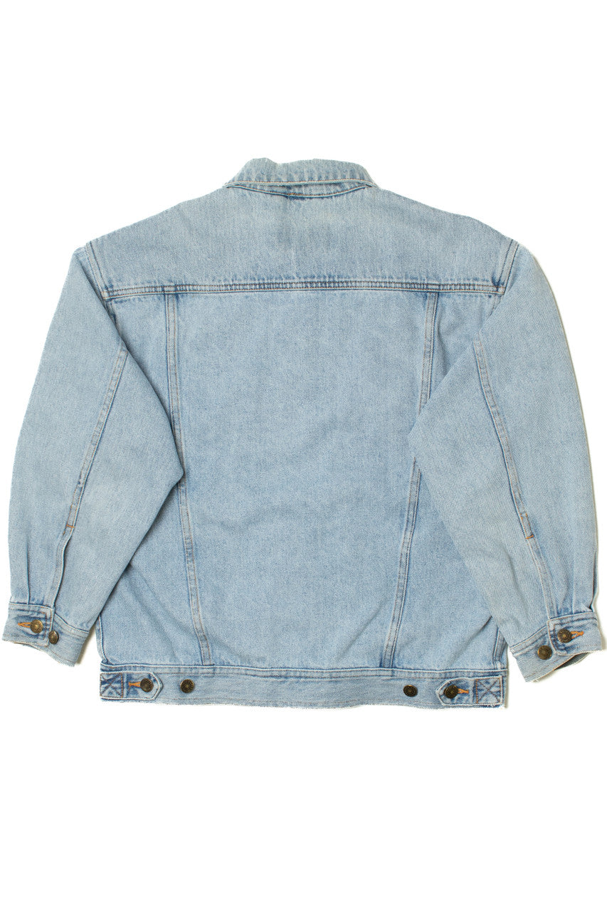 Distressed Eddie Bauer Denim Jacket