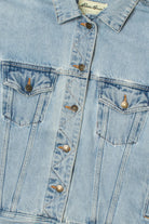 Distressed Eddie Bauer Denim Jacket