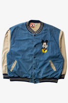 Vintage Mickey Inc. Khaki Sleeve Denim Jacket (1990s)