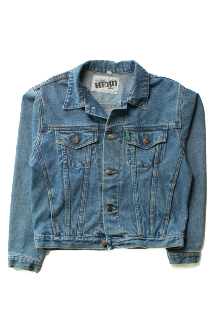 Vintage Hero Club Denim Jacket (1980s) – Ragstock