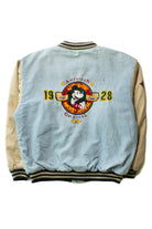 Vintage Mickey Mouse 1928 Denim Bomber Jacket (1990s)