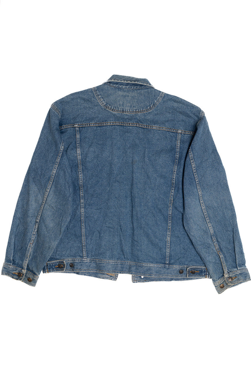 Vintage "Las Vegas Tropicana" Embroidered Logo Denim Jacket