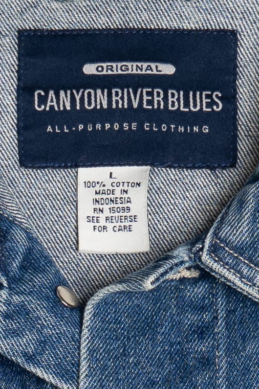Vintage Canyon River Blues Denim Jacket 11572