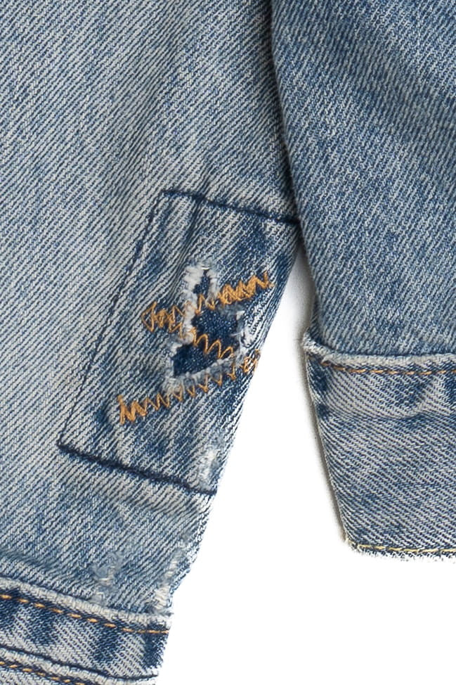 Distressed Levi's Denim Jacket 1576