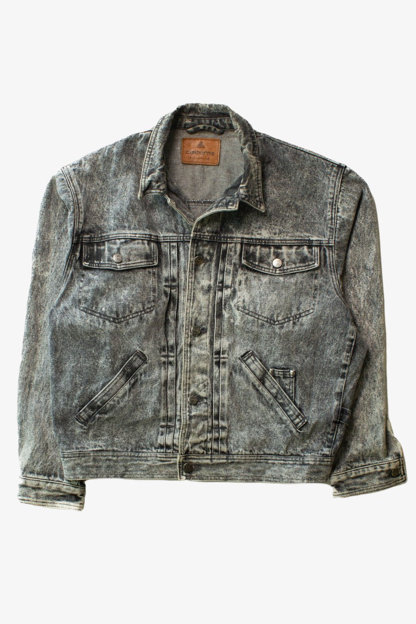 Vintage Gray Liz Claiborne Denim Jacket (1990s)