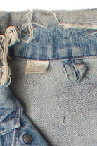 Vintage Thrashed Wrangler Denim Jacket (1990s)