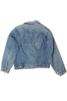 Vintage Thrashed Wrangler Denim Jacket (1990s)