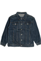 Upcycled Harley Davidson "Sun's Out! Fun's Out!" Back Patch Denim Jacket