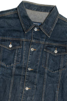 Upcycled Harley Davidson "Sun's Out! Fun's Out!" Back Patch Denim Jacket