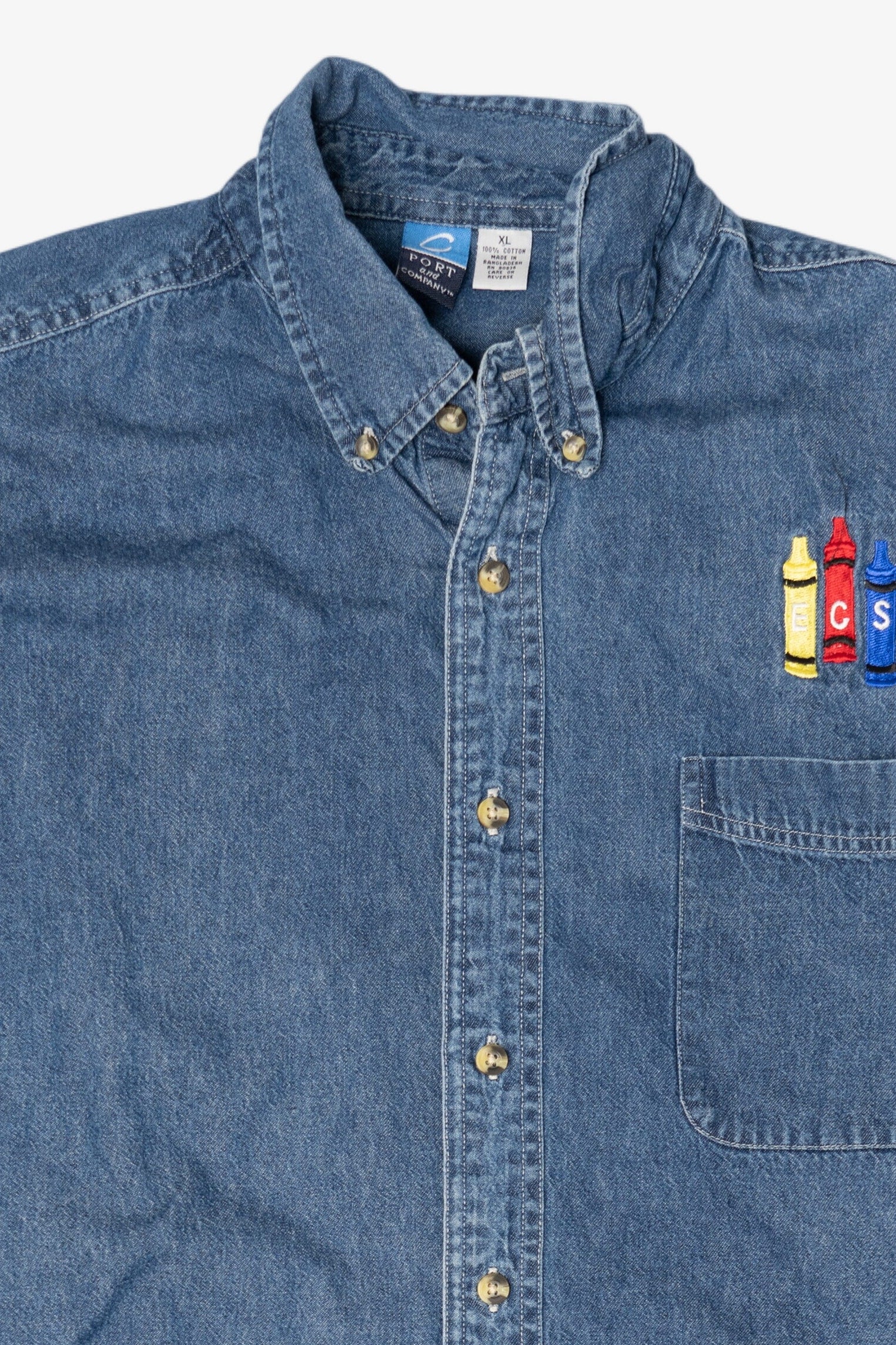 Port & Company ECSE Denim Jacket (2000s)