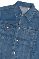 Upcycled Harley Davidson Dragon Back Patch Denim Jacket