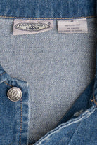 Upcycled Harley Davidson Dragon Back Patch Denim Jacket