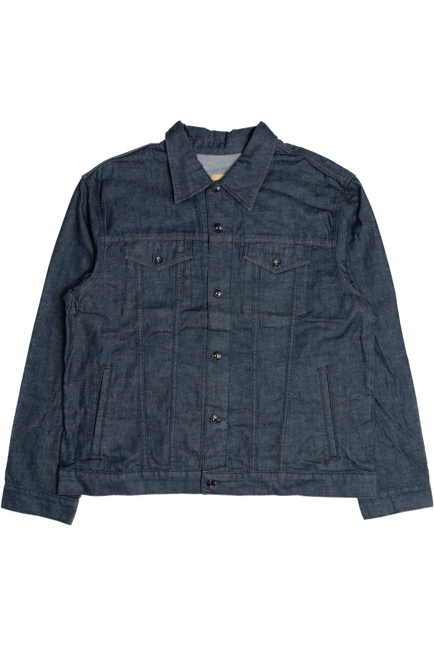 Upcycled Harley Davidson "Timeless Tradition" Back Patch Denim Jacket