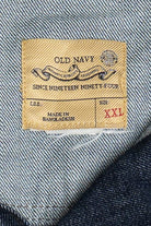 Upcycled Harley Davidson "Timeless Tradition" Back Patch Denim Jacket