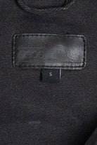 Upcycled Harley Davidson "Ride On..." Flaming Eagle Back Patch Denim Jacket 1617