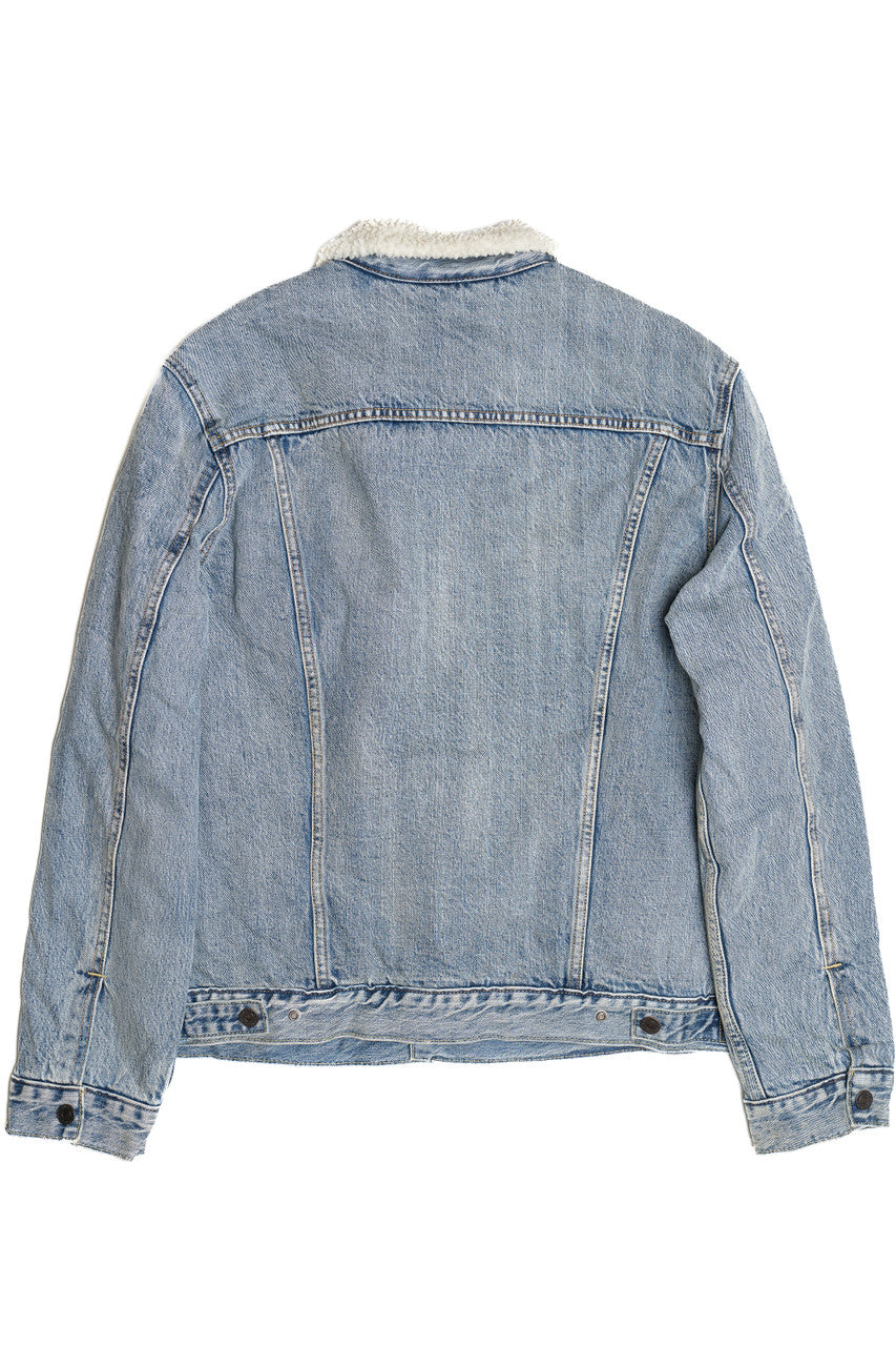Levi's Denim Faux Sherpa Lined Jacket 1621