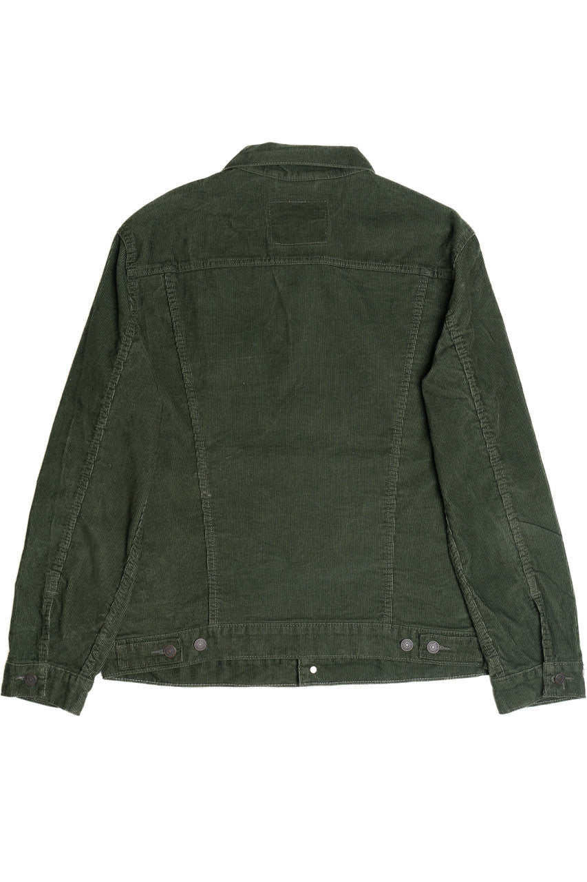 Levi's Dark Green Corduroy Denim Jacket