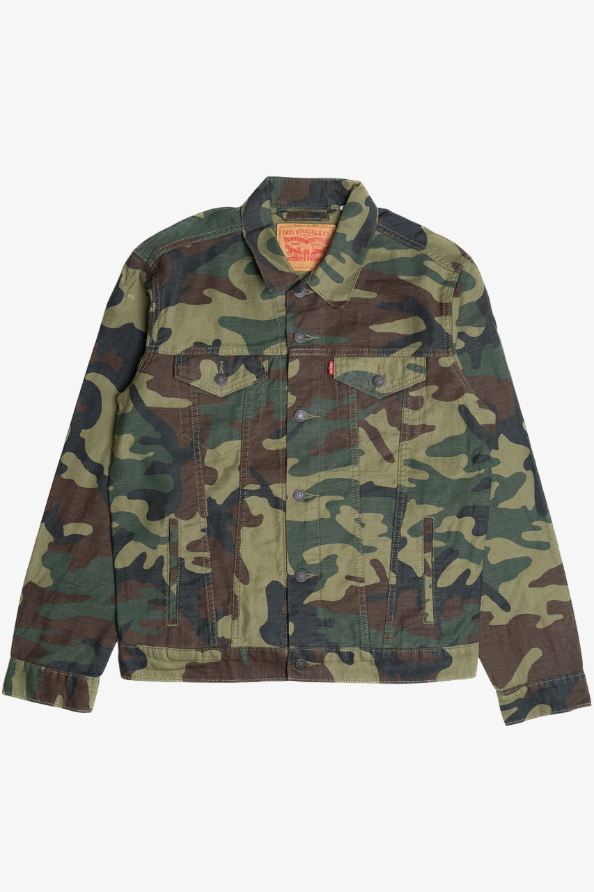 Camo Baker Bomber Jacket - Green | Levi's® US