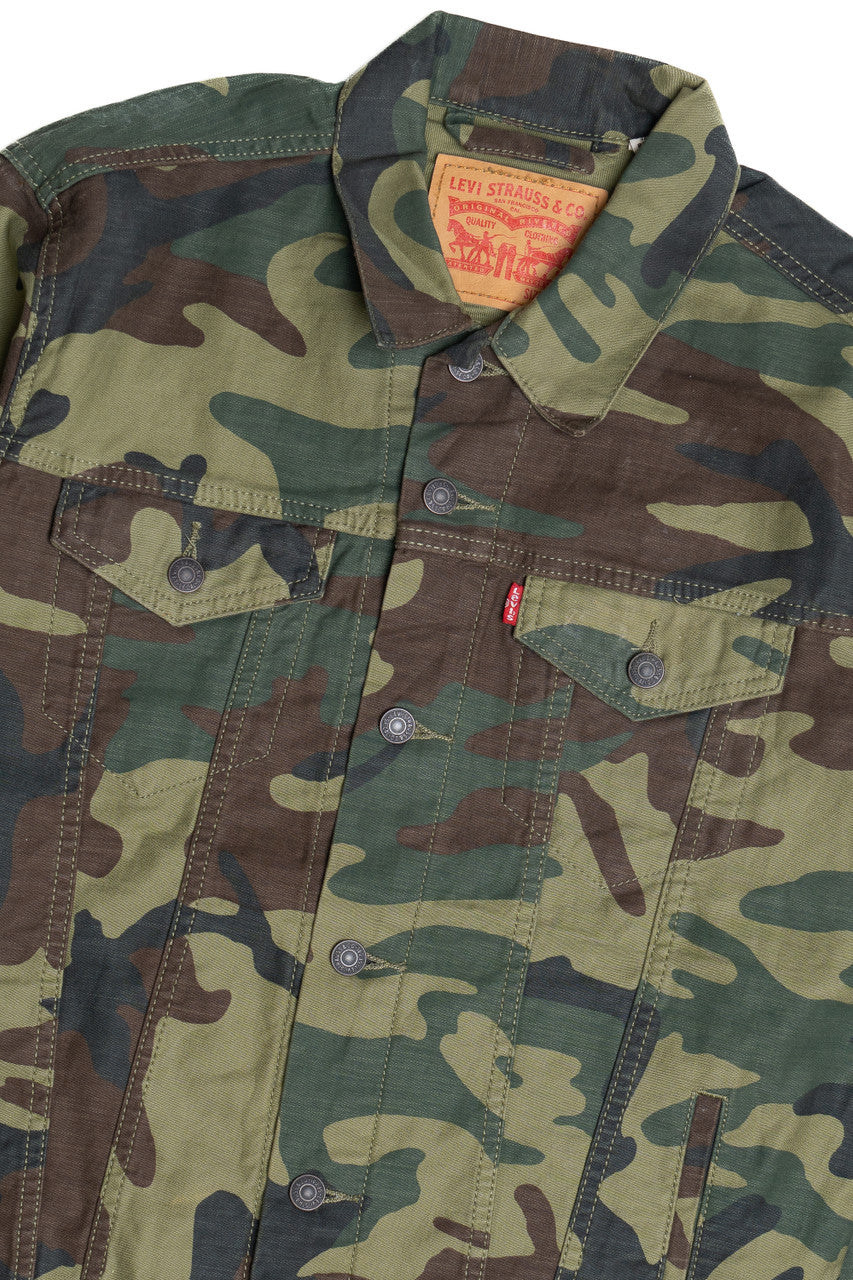 Levi's Camo Print Denim Jacket