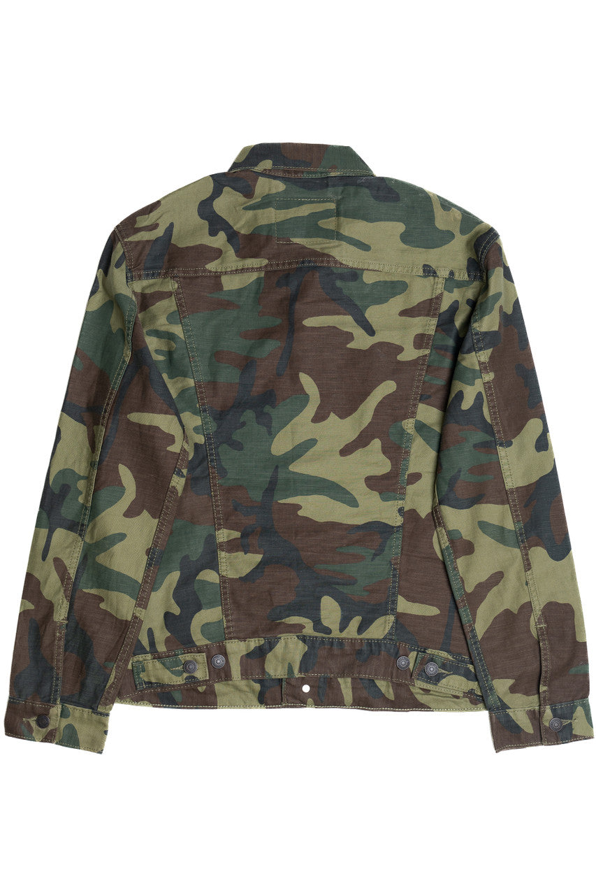 Levi's Camo Print Denim Jacket