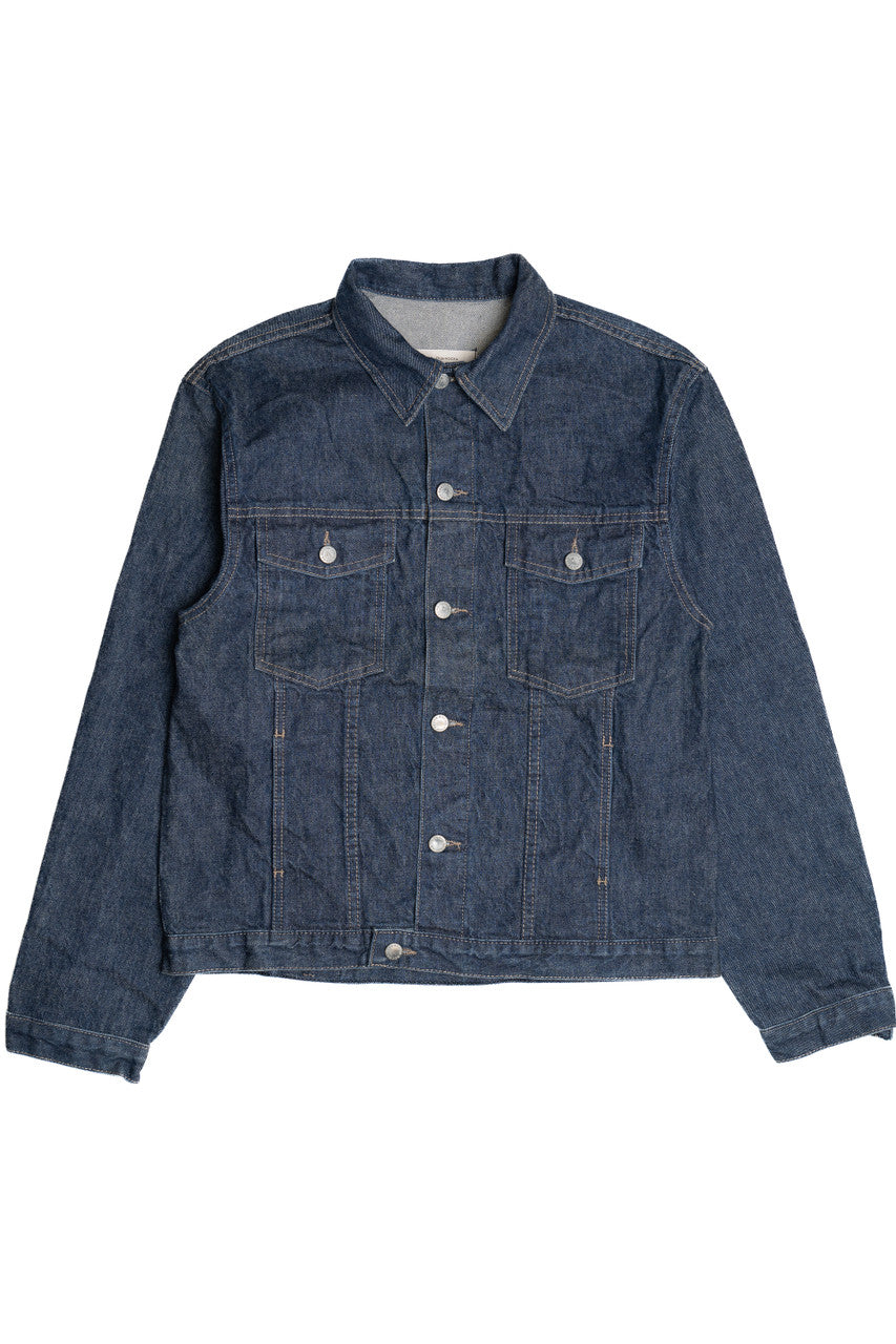 Vintage Upcycled Harley Davidson Split Skulls Back Patch Denim Jacket