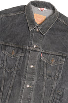 Vintage Dark Gray Levi's Denim Jacket