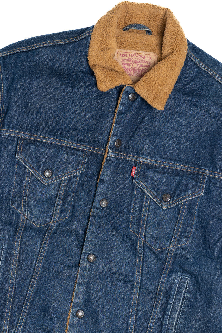 Levi's Denim Faux Sherpa Lined Jacket 1633