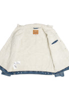 Levi's Premium Denim Faux Sherpa Lined Jacket 1634