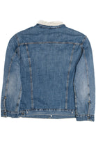 Levi's Premium Denim Faux Sherpa Lined Jacket 1634