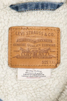 Levi's Premium Denim Faux Sherpa Lined Jacket 1634