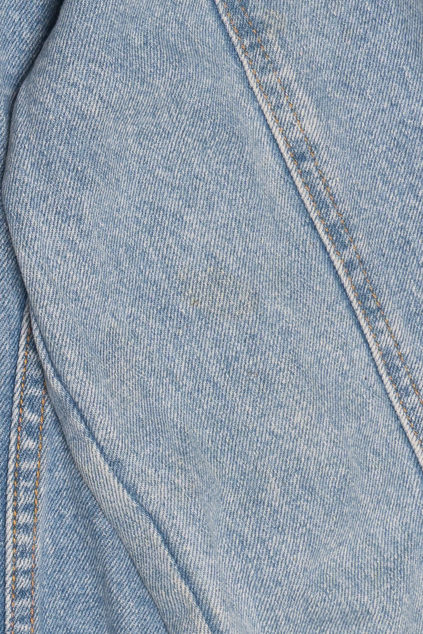 Vintage Looney Tunes Member's Only Distressed Screen Print Denim Jacket (1990s)