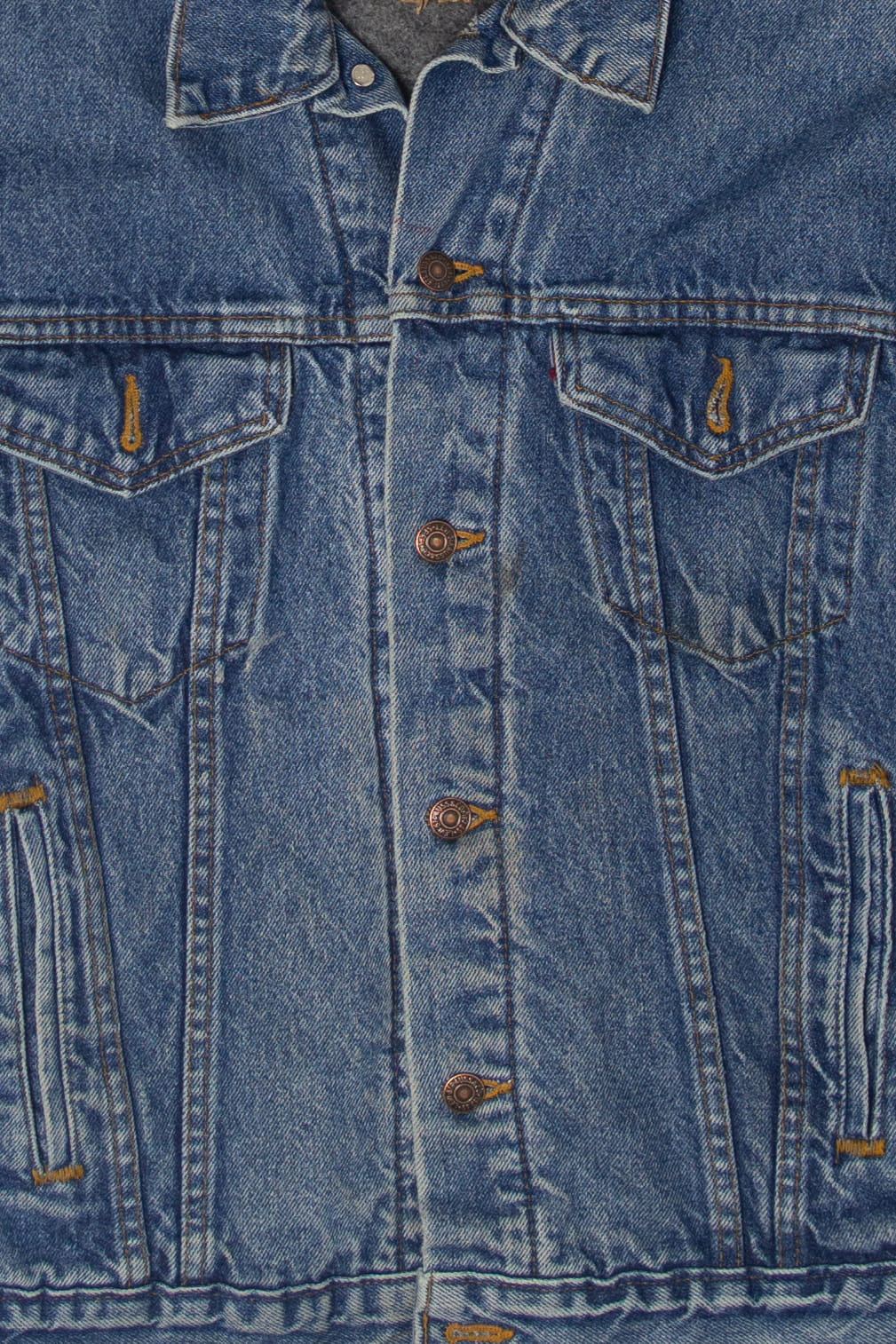Vintage Levi's Blanket Lined Denim Jacket (1990s)