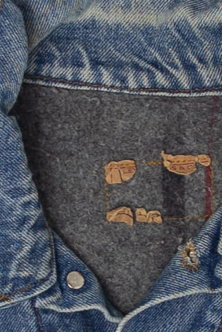 Vintage Levi's Blanket Lined Denim Jacket (1990s)