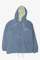 Vintage D.R.L. Yacht Club Division-7 Hooded Denim Jacket (1990s)