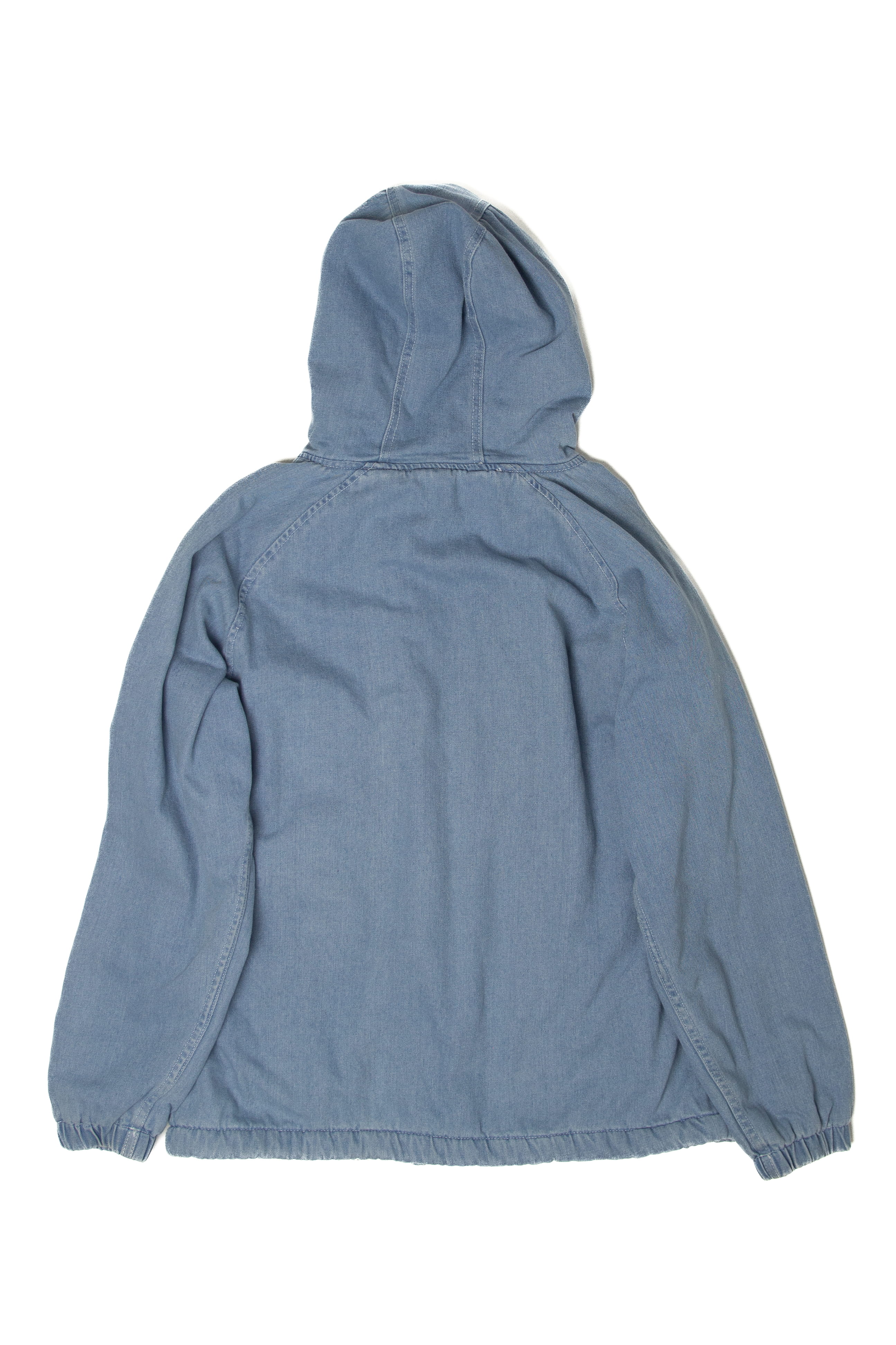 Vintage D.R.L. Yacht Club Division-7 Hooded Denim Jacket (1990s)