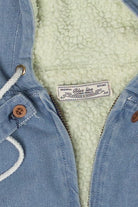 Vintage D.R.L. Yacht Club Division-7 Hooded Denim Jacket (1990s)
