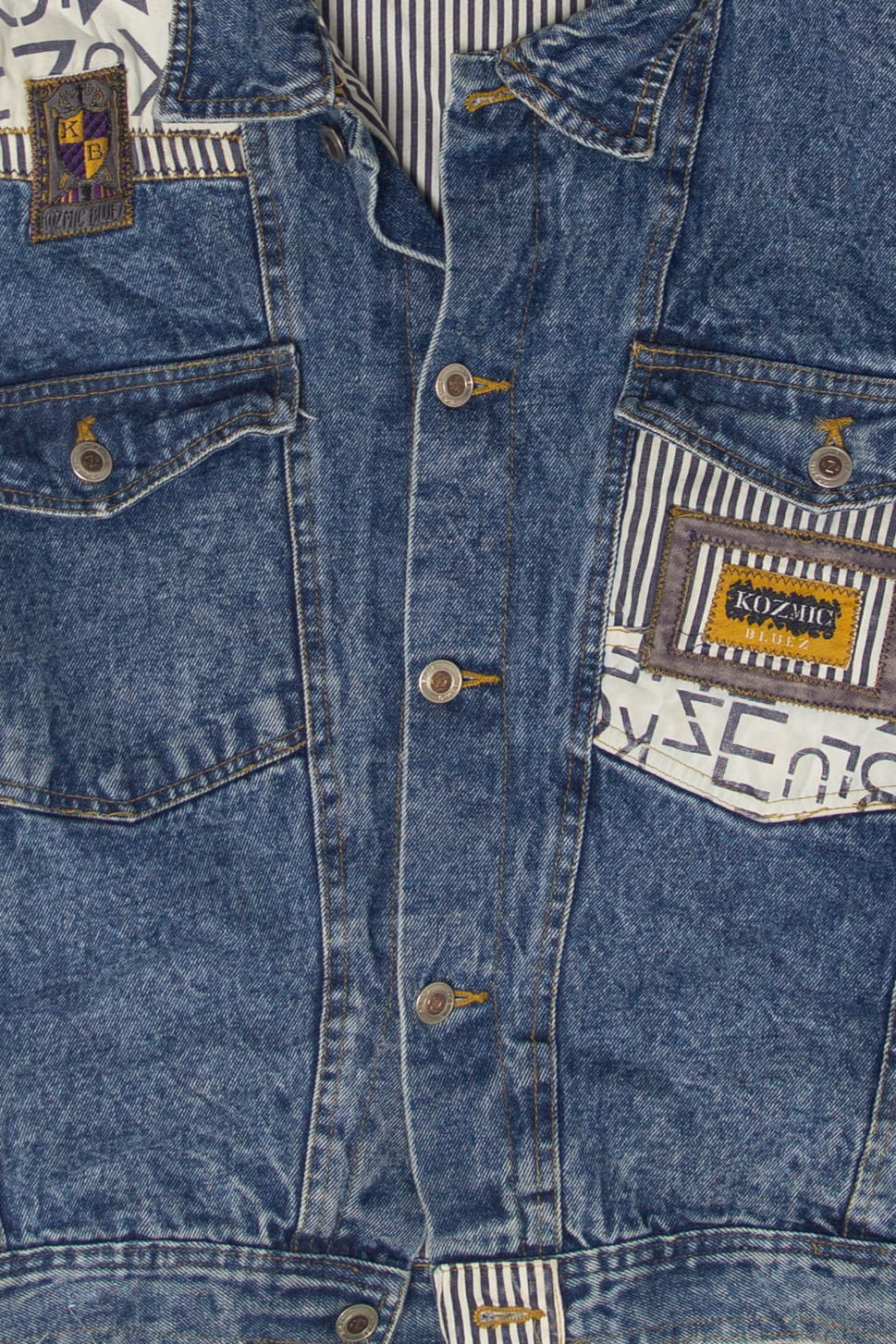 Vintage Kozmic Bluez Denim Jacket (1980s)
