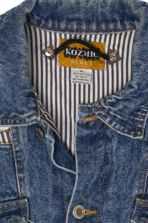 Vintage Kozmic Bluez Denim Jacket (1980s)