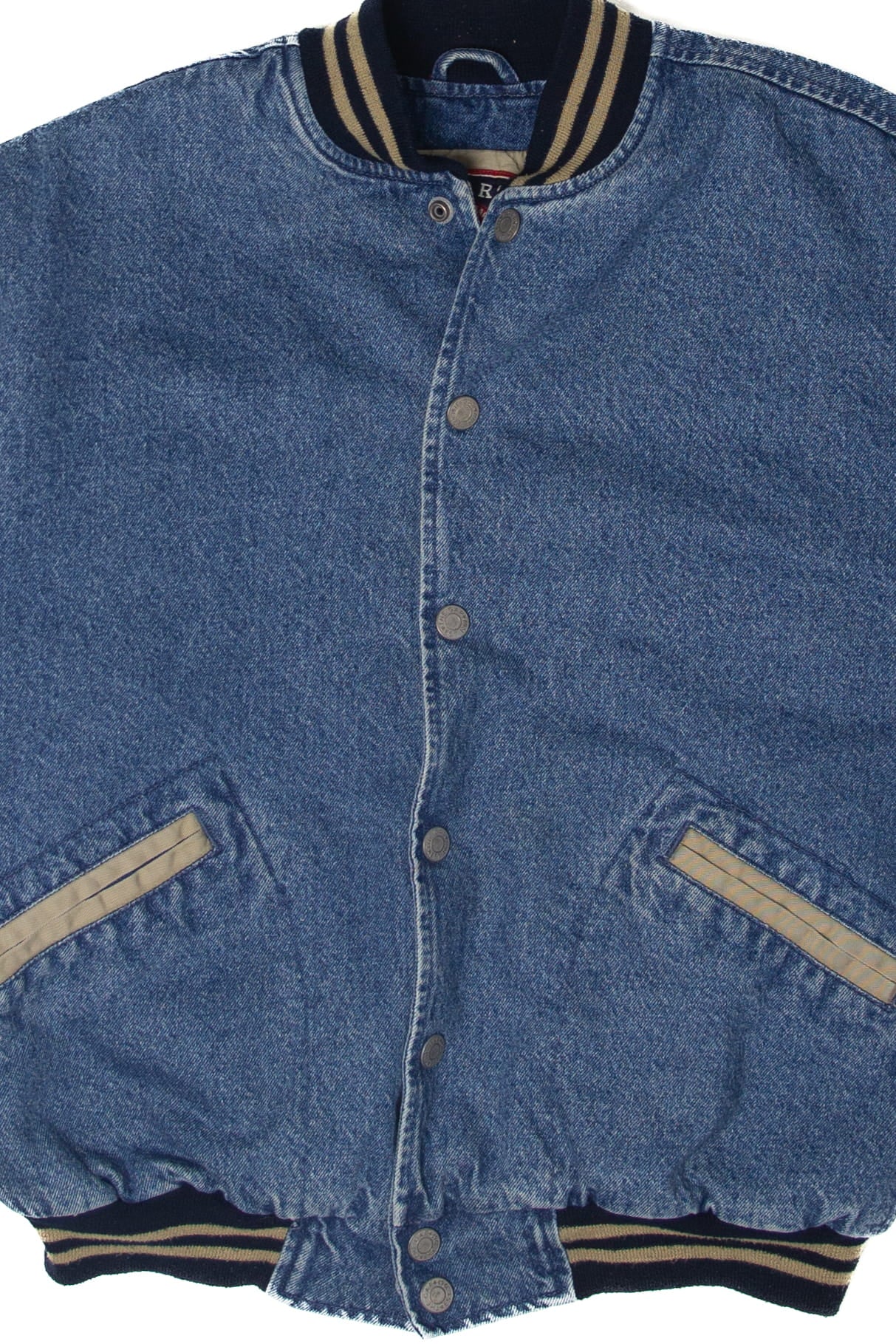 Vintage Gap Varsity Denim Jacket (1990s)