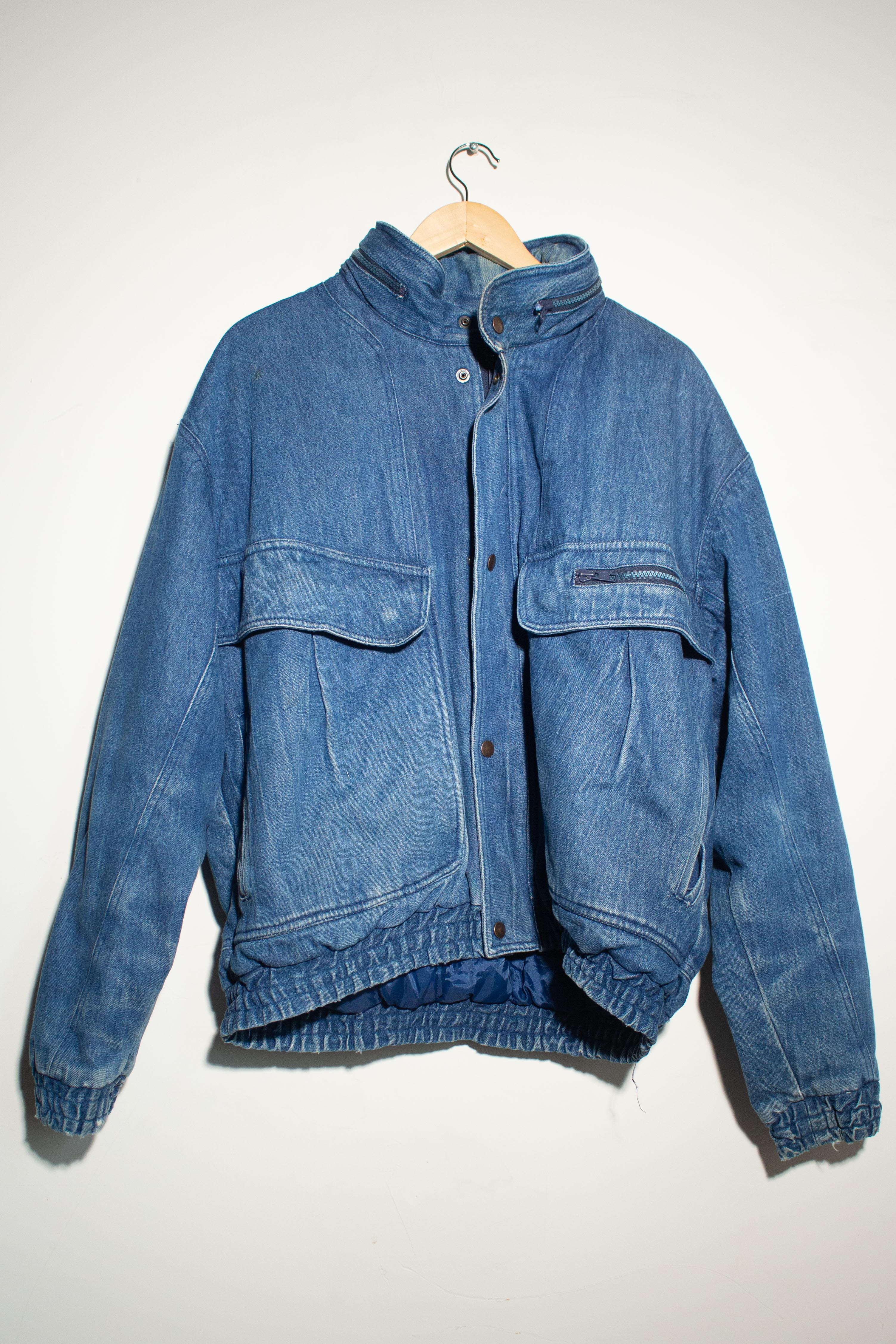 Vintage Weather Watcher Denim Jacket (1990s)