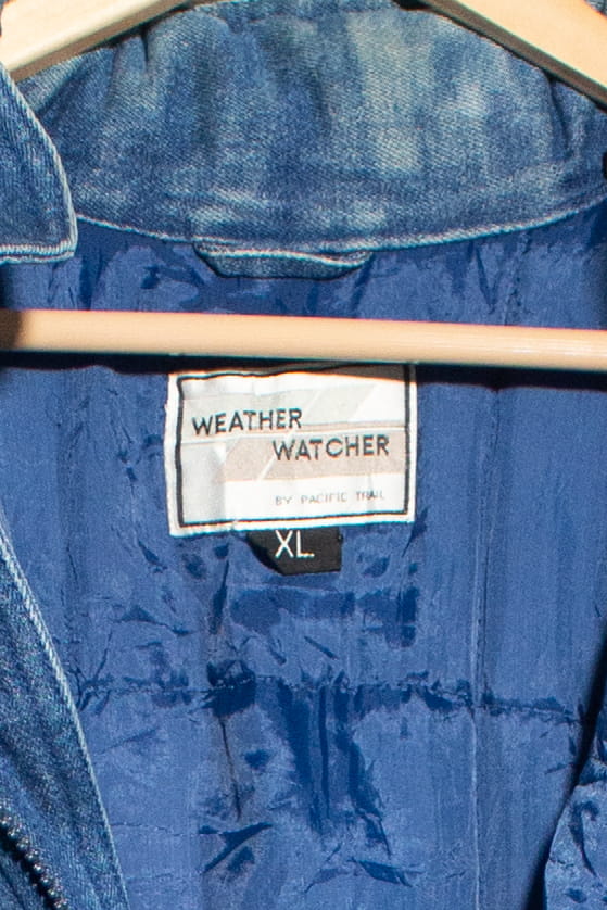 Vintage Weather Watcher Denim Jacket (1990s)