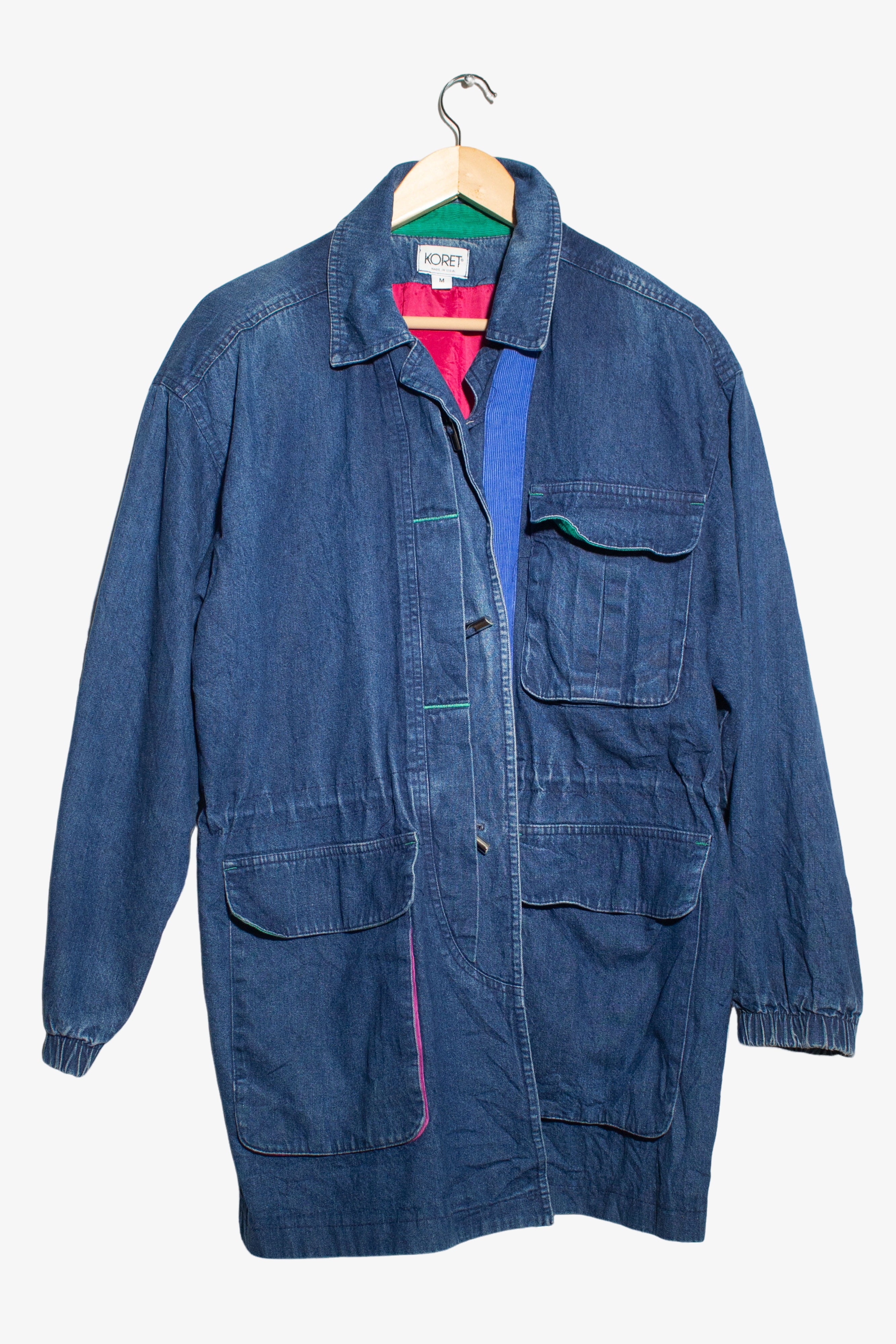 Vintage Koret Denim Coat (1990s)