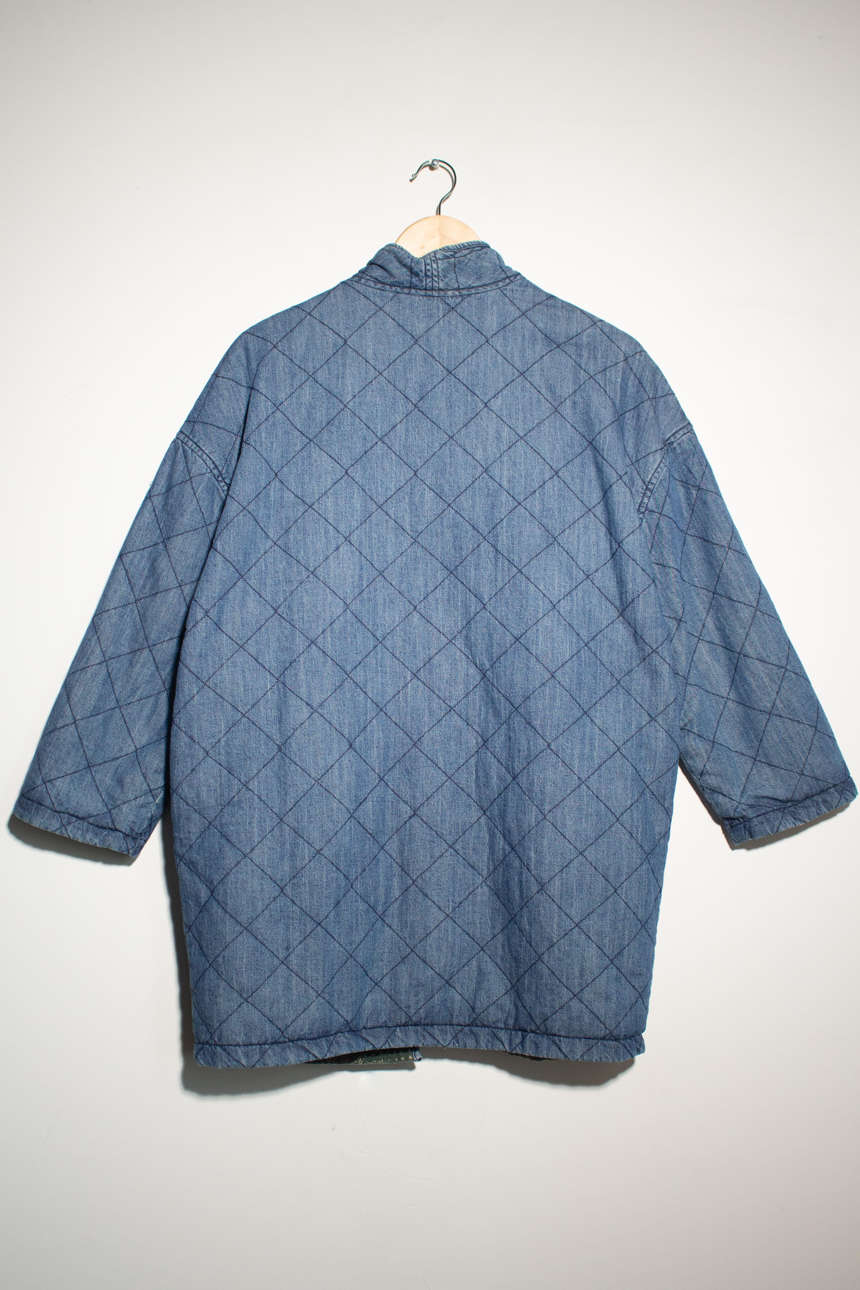 Current Air Reversible Denim Throw Jacket (2010s)