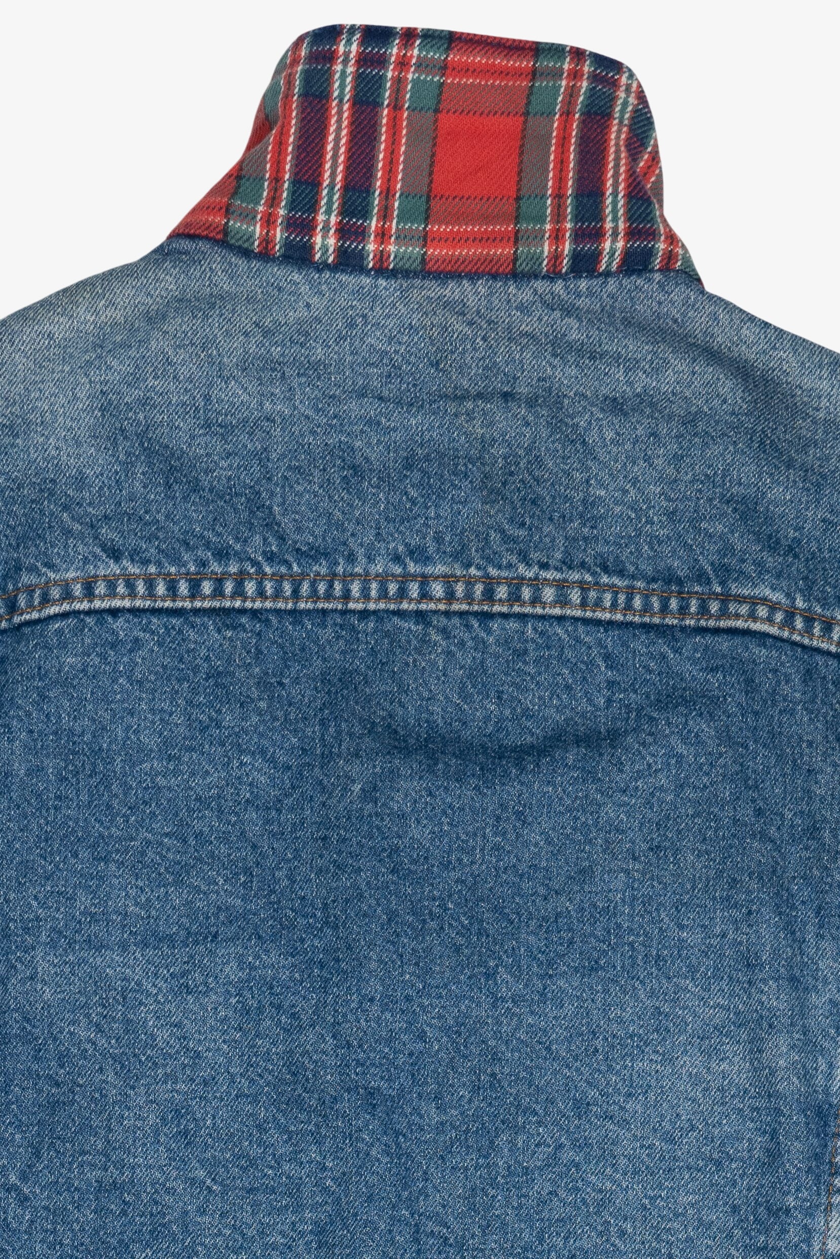 Vintage Levi's 70417 6985 Flannel Lined Denim Jacket (1980s