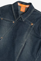 Vintage Y2K Parasuco Rebel-i Asymmetric Denim Jacket (2000s)
