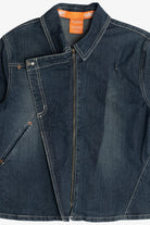 Vintage Y2K Parasuco Rebel-i Asymmetric Denim Jacket (2000s)